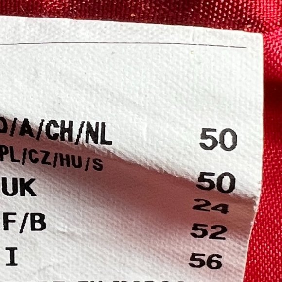 πFire Red Satin A-Line Viscose Blend Maxi Skirt - Picture 14 of 15